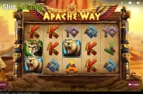 Bildschirm3. Apache Way slot