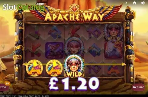 Win Screen 1. Apache Way slot