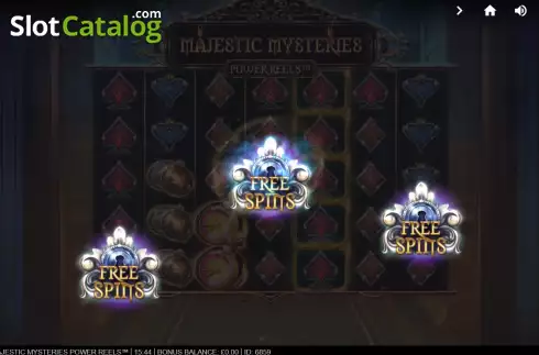 Free Spins 1. Majestic Mysteries Power Reels slot