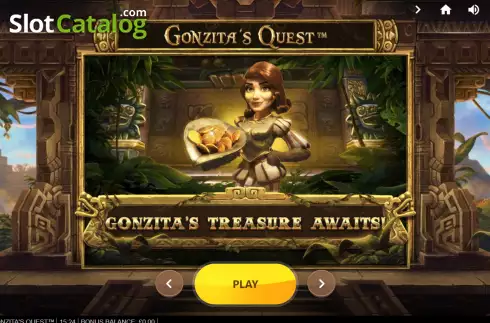 Schermo2. Gonzita's Quest slot