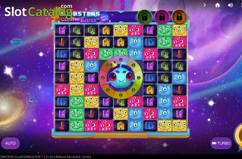 Schermo3. Blobsters Clusterbuster slot