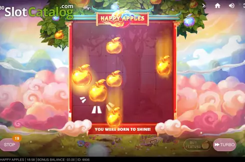 Bildschirm4. Happy Apples slot