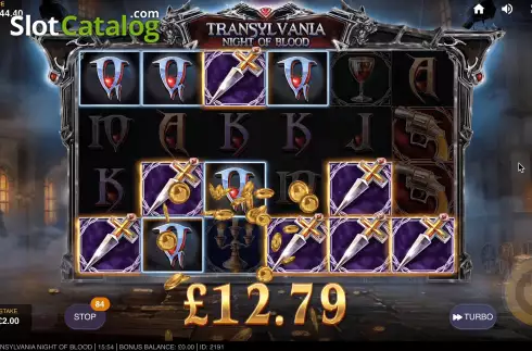 Bildschirm5. Transylvania Night of Blood slot