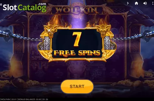 Free Spins 1. Wolfkin slot