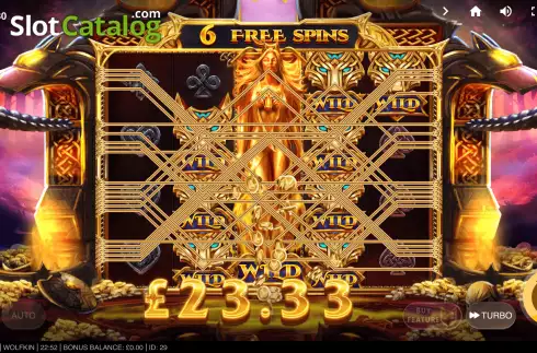 Free Spins 2. Wolfkin slot
