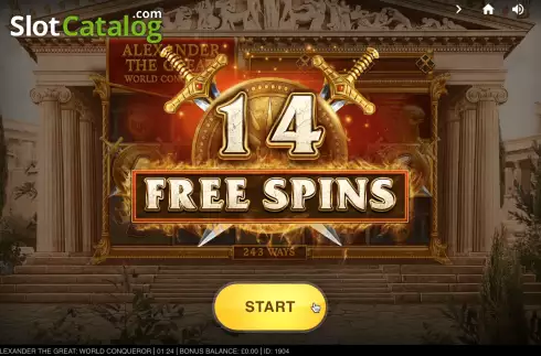 Free Spins 1. Alexander The Great World Conqueror slot