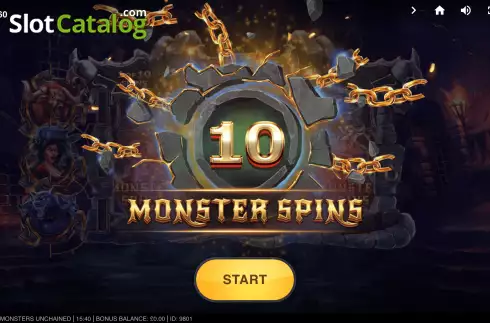 Schermo7. Monsters Unchained slot