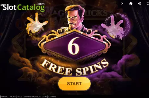 Free Spins 1. Magic Tricks slot