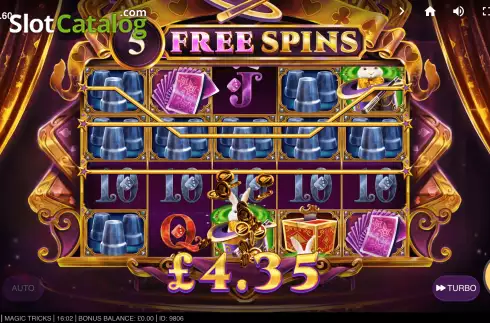 Free Spins 2. Magic Tricks slot
