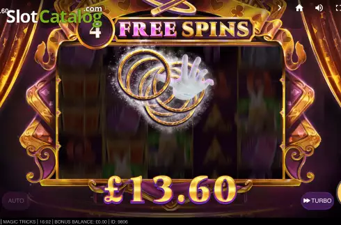 Free Spins 3. Magic Tricks slot