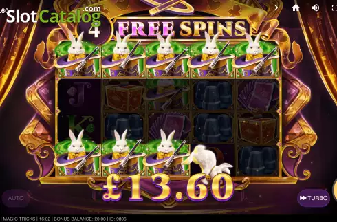 Free Spins 4. Magic Tricks slot