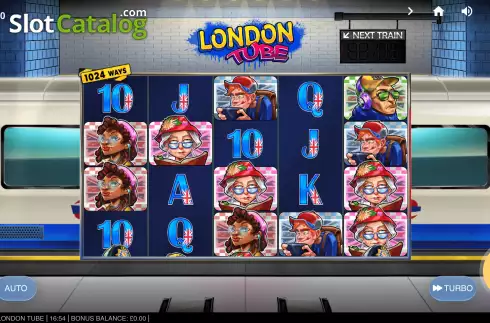 Bildschirm3. London Tube slot