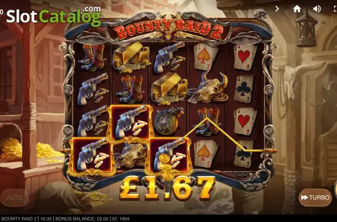 Bildschirm4. Bounty Raid 2 slot