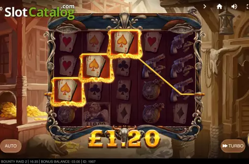 Bildschirm5. Bounty Raid 2 slot