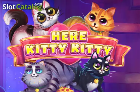 画面1. Here Kitty Kitty カジノスロット
