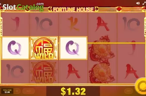 Ecranul 2. Fortune House slot