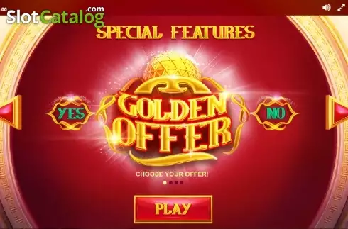 Paytable 1. Golden Offer slot