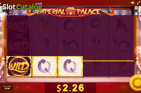 Schermo 2. Imperial Palace slot