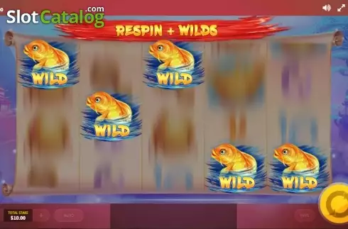 Bildschirm 6. Lucky Fortune Cat (Red Tiger) slot
