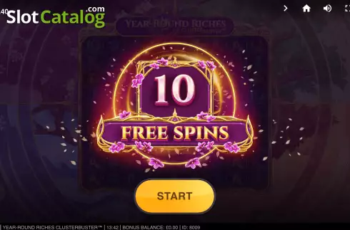 Free Spins 1. Year-Round Riches Clusterbuster slot