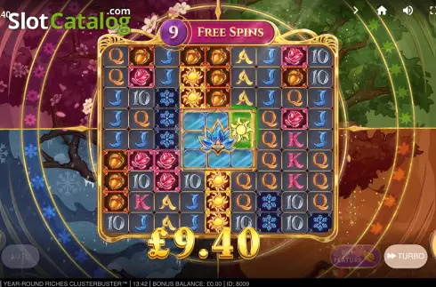 Free Spins 2. Year-Round Riches Clusterbuster slot