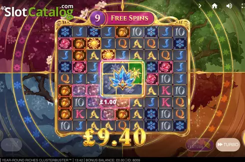 Free Spins 3. Year-Round Riches Clusterbuster slot