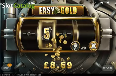 画面4. Easy Gold カジノスロット