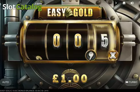 Bildschirm6. Easy Gold slot