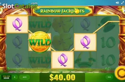 Bildschirm 3. Rainbow Jackpots slot