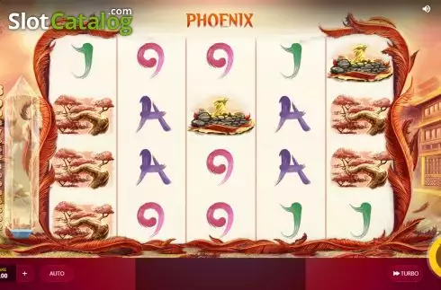 Bildschirm3. Phoenix (Red Tiger) slot