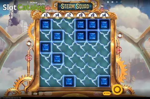 Win Screen. Steam Squad slot