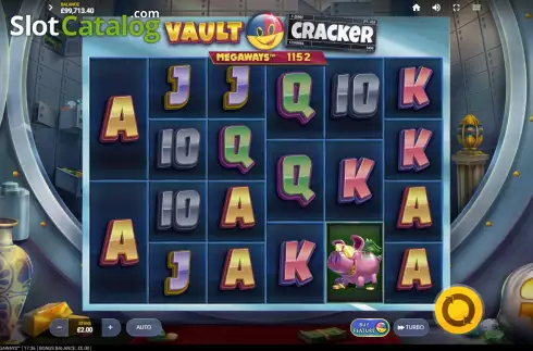 Bildschirm2. Vault Cracker Megaways slot
