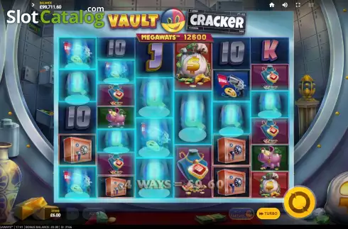 Skärmdump5. Vault Cracker Megaways slot