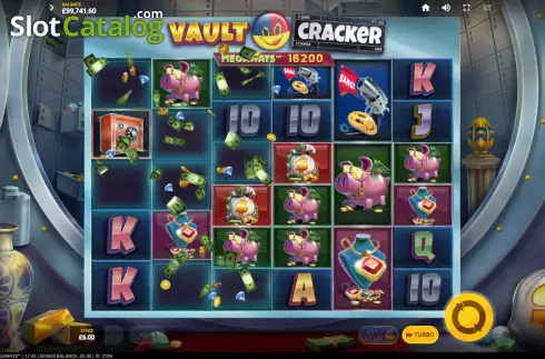 Ecran6. Vault Cracker Megaways slot