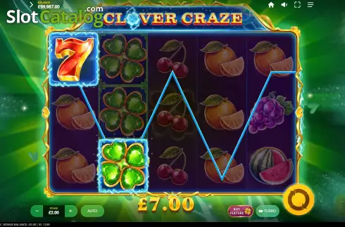 Win Screen 2. Clover Craze slot