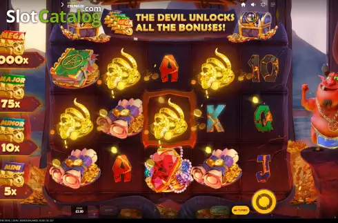 Bildschirm4. Play With the Devil slot