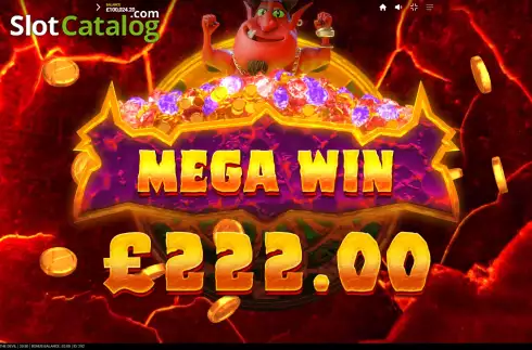 Mega Win. Play With the Devil slot