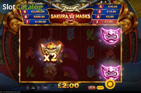 Bildschirm9. Sakura Masks slot