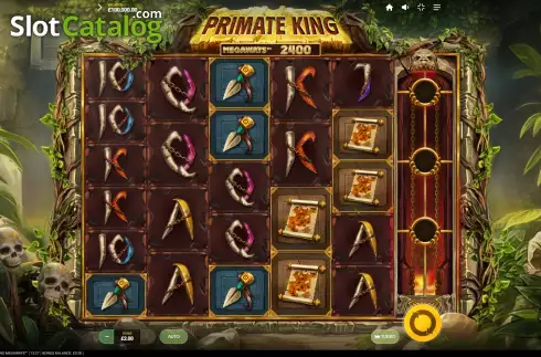 Captura de tela2. Primate King Megaways slot