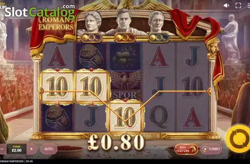 Ecran3. Roman Emperors slot