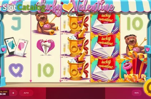 Bildschirm 1. Lucky Valentine slot
