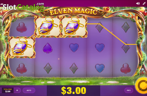 Screen 2. Elven Magic slot
