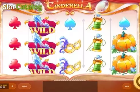 Screen 1. Cinderella (Red Tiger) slot
