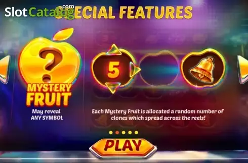 Paytable 2. Mystery Reels (Red Tiger) slot