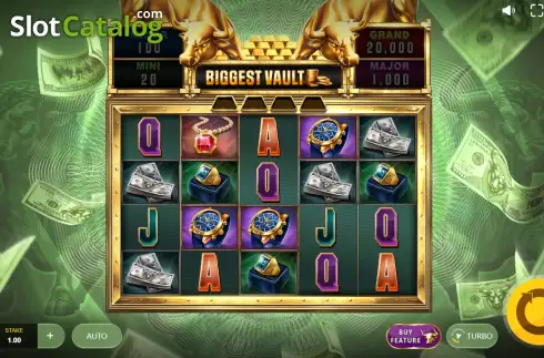 Pantalla2. Biggest Vault Tragamonedas