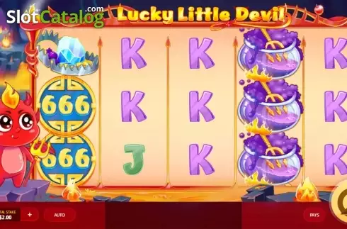 Bildschirm 1. Lucky Little Devil (Red Tiger) slot