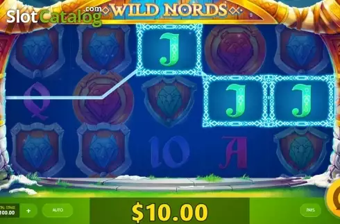 Low Win screen 1. Wild Nords slot