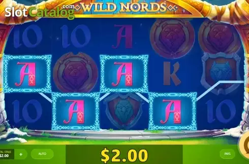 Low Win screen 2. Wild Nords slot