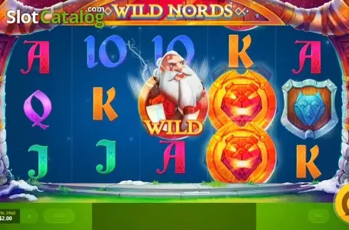 画面6. Wild Nords (ワイルド・ノルド) カジノスロット