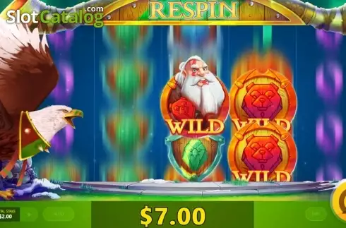 Respin screen 2. Wild Nords slot